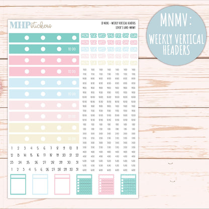 FEBRUARY 2025 Stickers for MINI Laurel Denise Planners "Lover's Lane" || MNLL