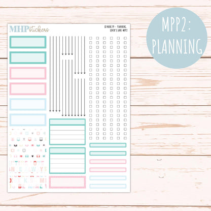 FEBRUARY 2025 Stickers for LD Mini Project Planner "Lover's Lane" || MPPLL