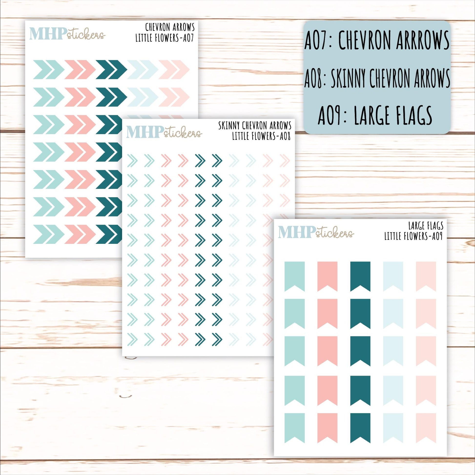 ADD-On's for Monthly Kits "Little Flowers" || AO-LF
