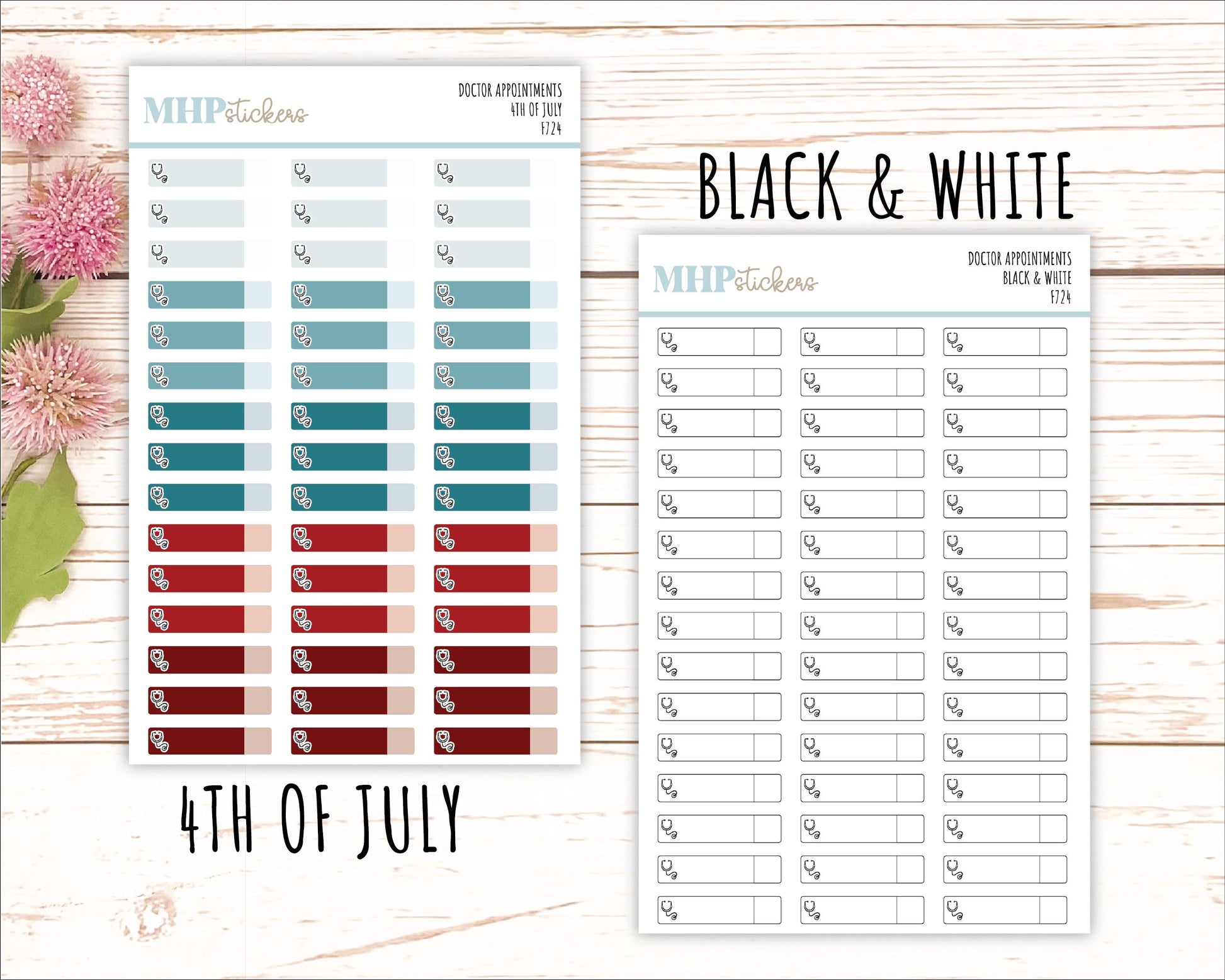 Doctor's Appointment Labels. Planner Stickers || F724