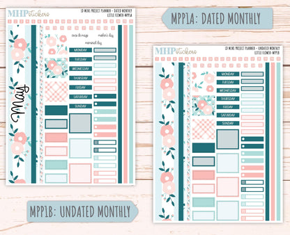MAY 2025 Stickers for LD Mini Project Planner "Little Garden" || MPPLG