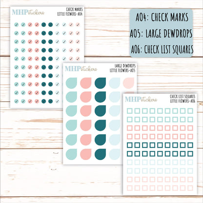 ADD-On's for Monthly Kits "Little Flowers" || AO-LF