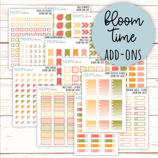 ADD-On's for Monthly Kits "Bloom Time" || AO-BT
