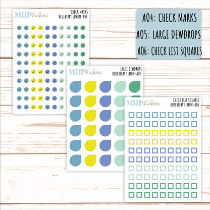 ADD-On's for Monthly Kits "Blueberry Lemon" || AO-BL