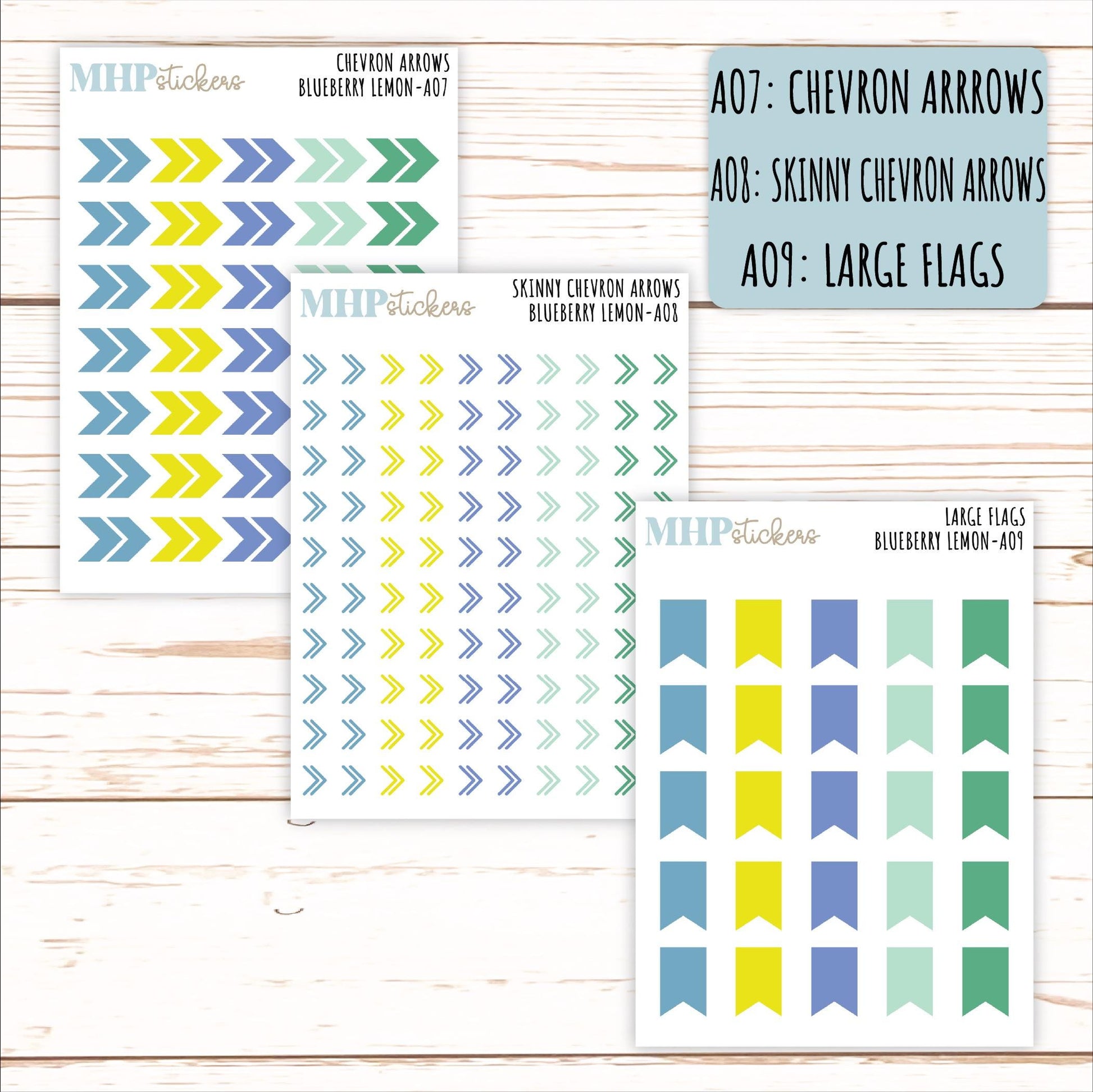 ADD-On's for Monthly Kits "Blueberry Lemon" || AO-BL