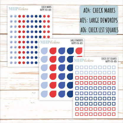 ADD-On's for Monthly Kits "Happy 4th" || AO-H4