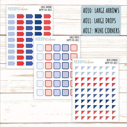 ADD-On's for Monthly Kits "Happy 4th" || AO-H4