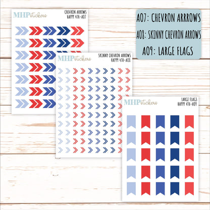 ADD-On's for Monthly Kits "Happy 4th" || AO-H4
