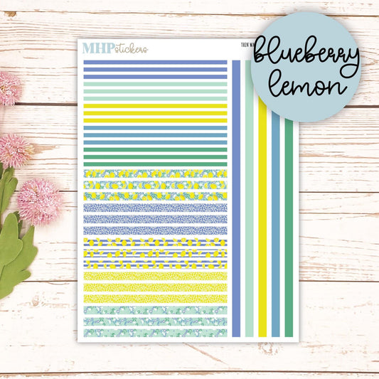 Thin Washi for Laurel Denise Planners. Planner Stickers JULY '25 || LD406