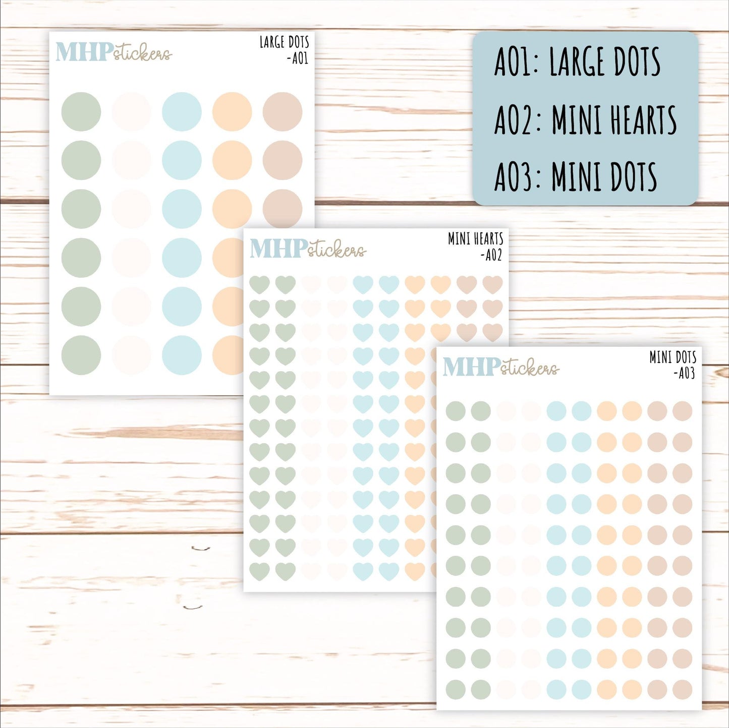 ADD-On's for Neutral Monthly Kits "March" || AO-MAR