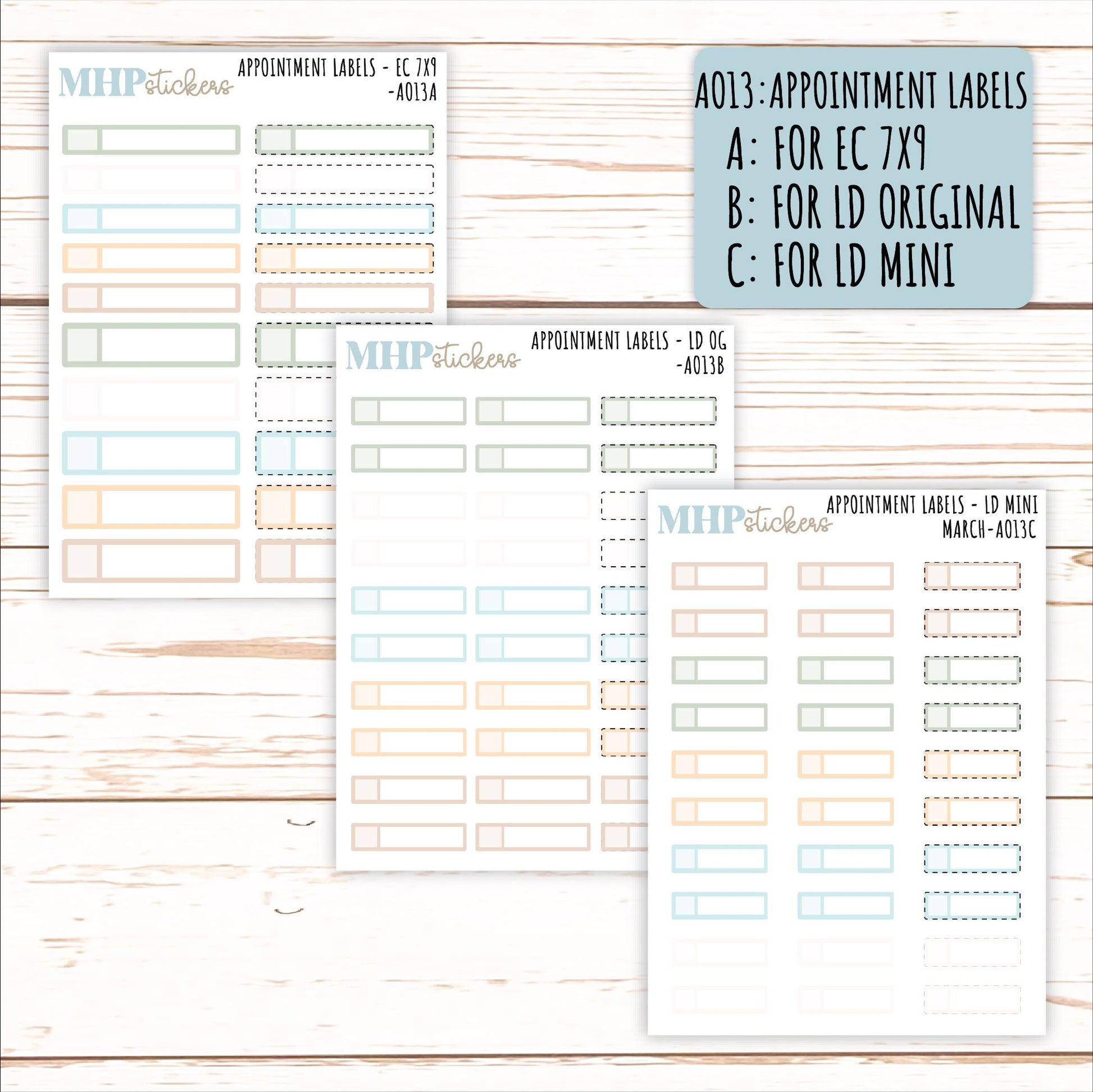 ADD-On's for Neutral Monthly Kits "March" || AO-MAR