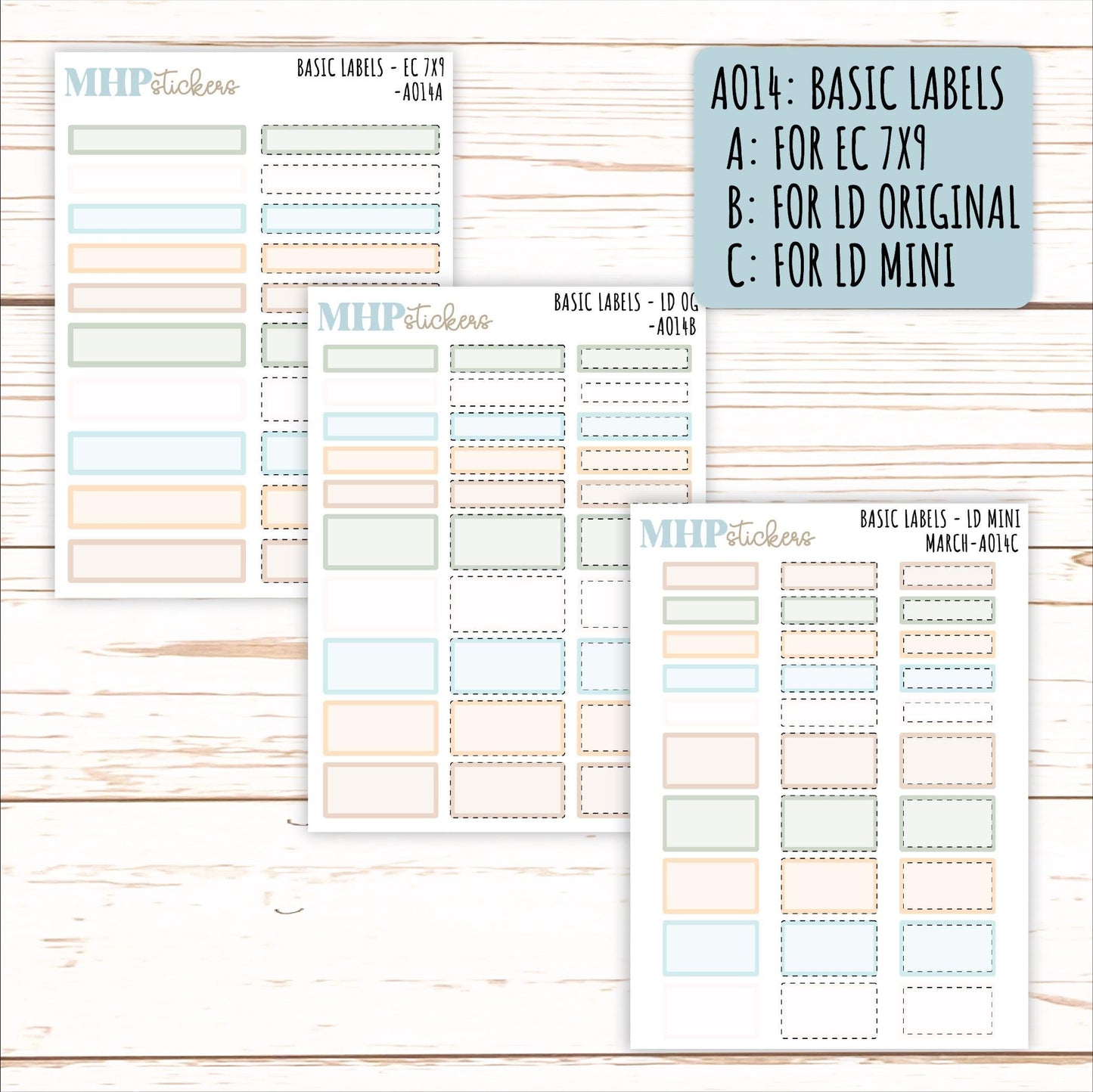 ADD-On's for Neutral Monthly Kits "March" || AO-MAR
