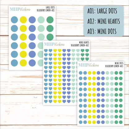 ADD-On's for Monthly Kits "Blueberry Lemon" || AO-BL