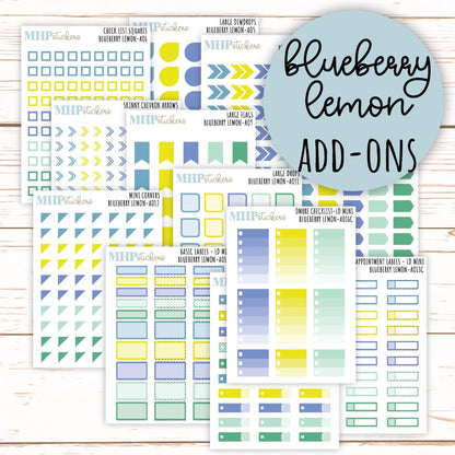 ADD-On's for Monthly Kits "Blueberry Lemon" || AO-BL