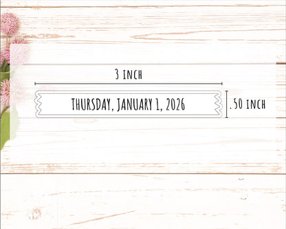 2026 Days of the Year Labels. Month & Number Day for Planners and Bullet Journals. || B301