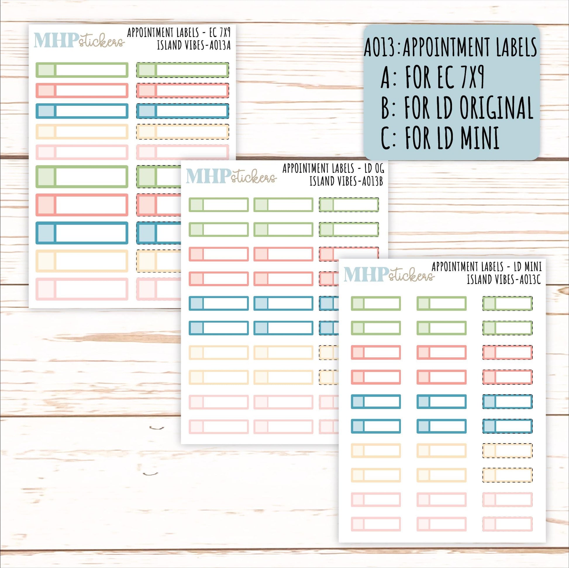 ADD-On's for Monthly Kits "Island Vibes" || AO-IV