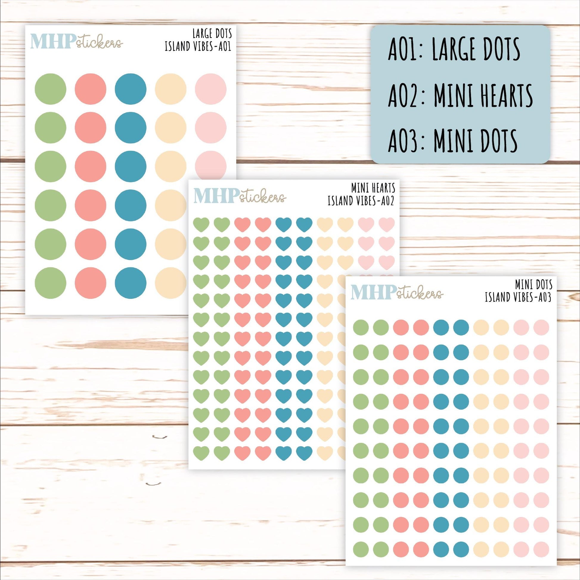 ADD-On's for Monthly Kits "Island Vibes" || AO-IV