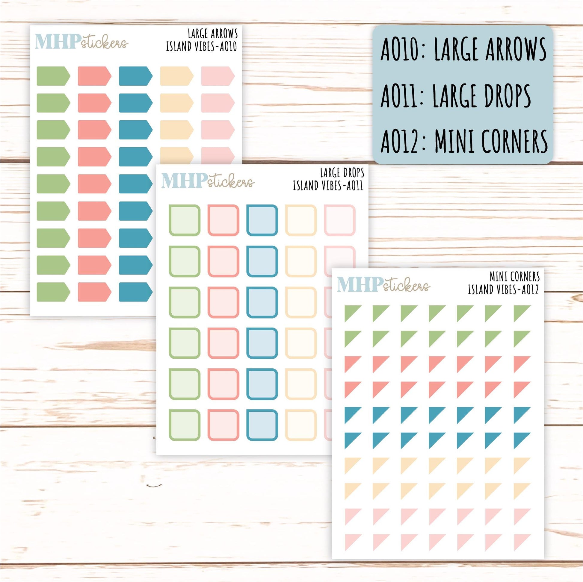 ADD-On's for Monthly Kits "Island Vibes" || AO-IV