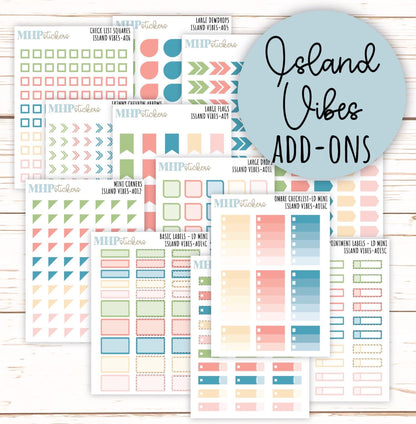 ADD-On's for Monthly Kits "Island Vibes" || AO-IV