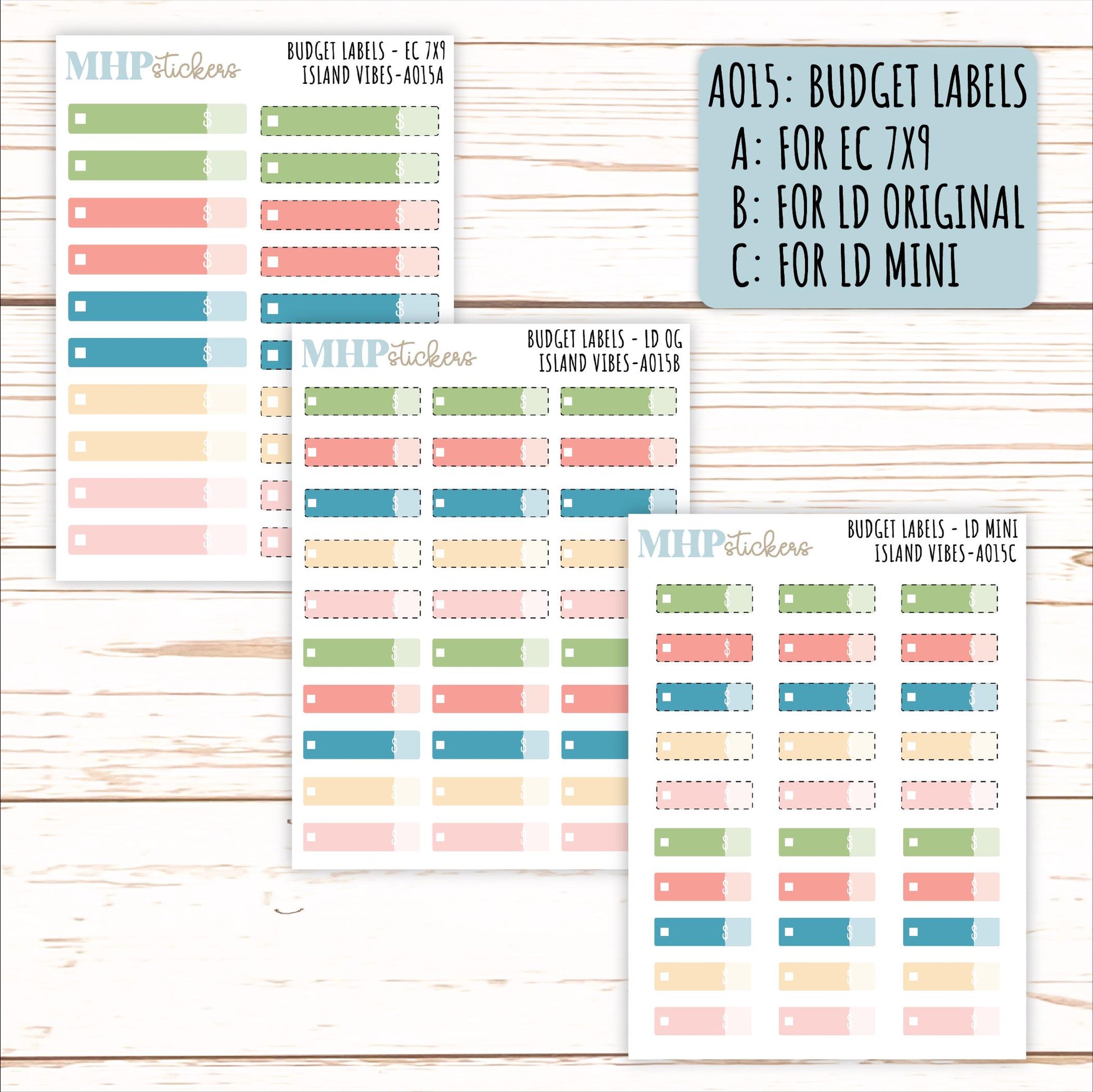 ADD-On's for Monthly Kits "Island Vibes" || AO-IV