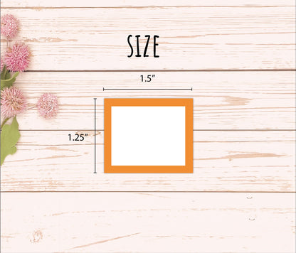 Half Box Stickers for 7x9 Planners. Functional planner Stickers || B303