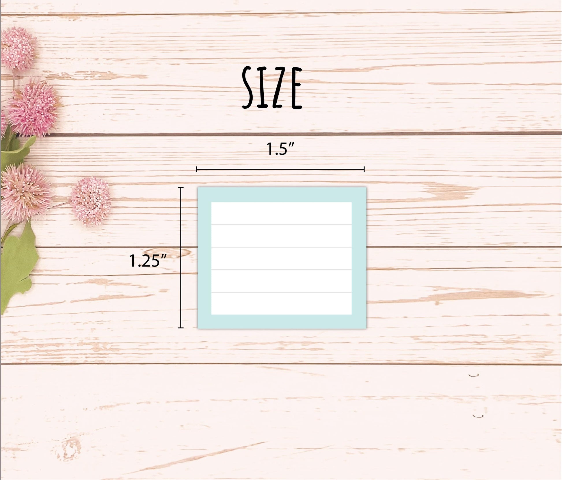 Half Lined Box Stickers for 7x9 Planners. Functional Planner Stickers || B306