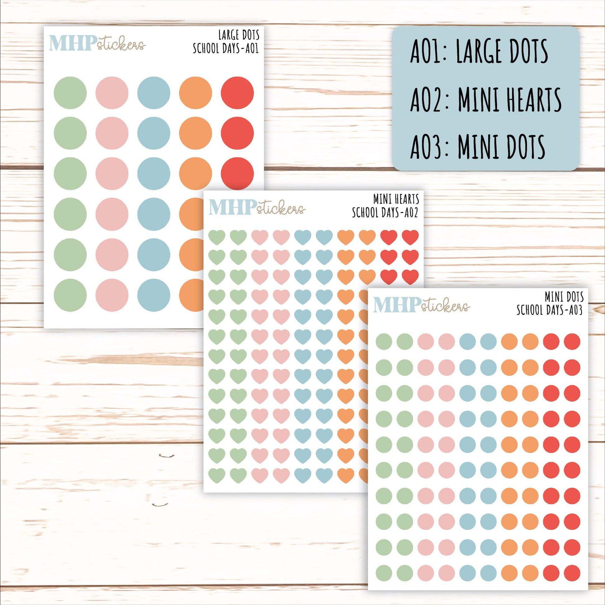 ADD-Ons for Monthly Kits "School days" || AO