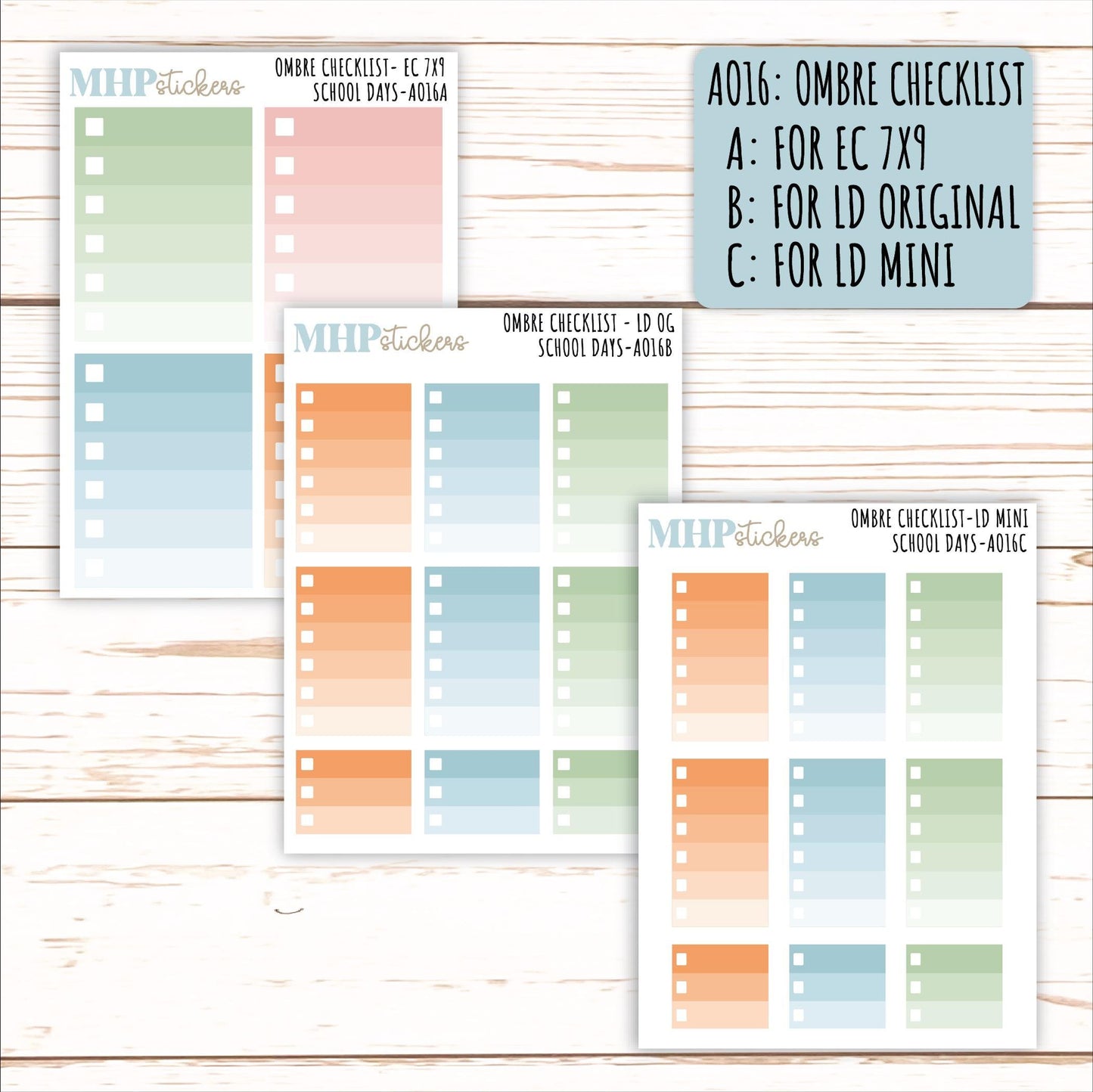 ADD-Ons for Monthly Kits "School days" || AO