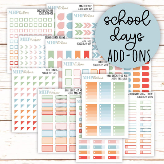 ADD-Ons for Monthly Kits "School days" || AO
