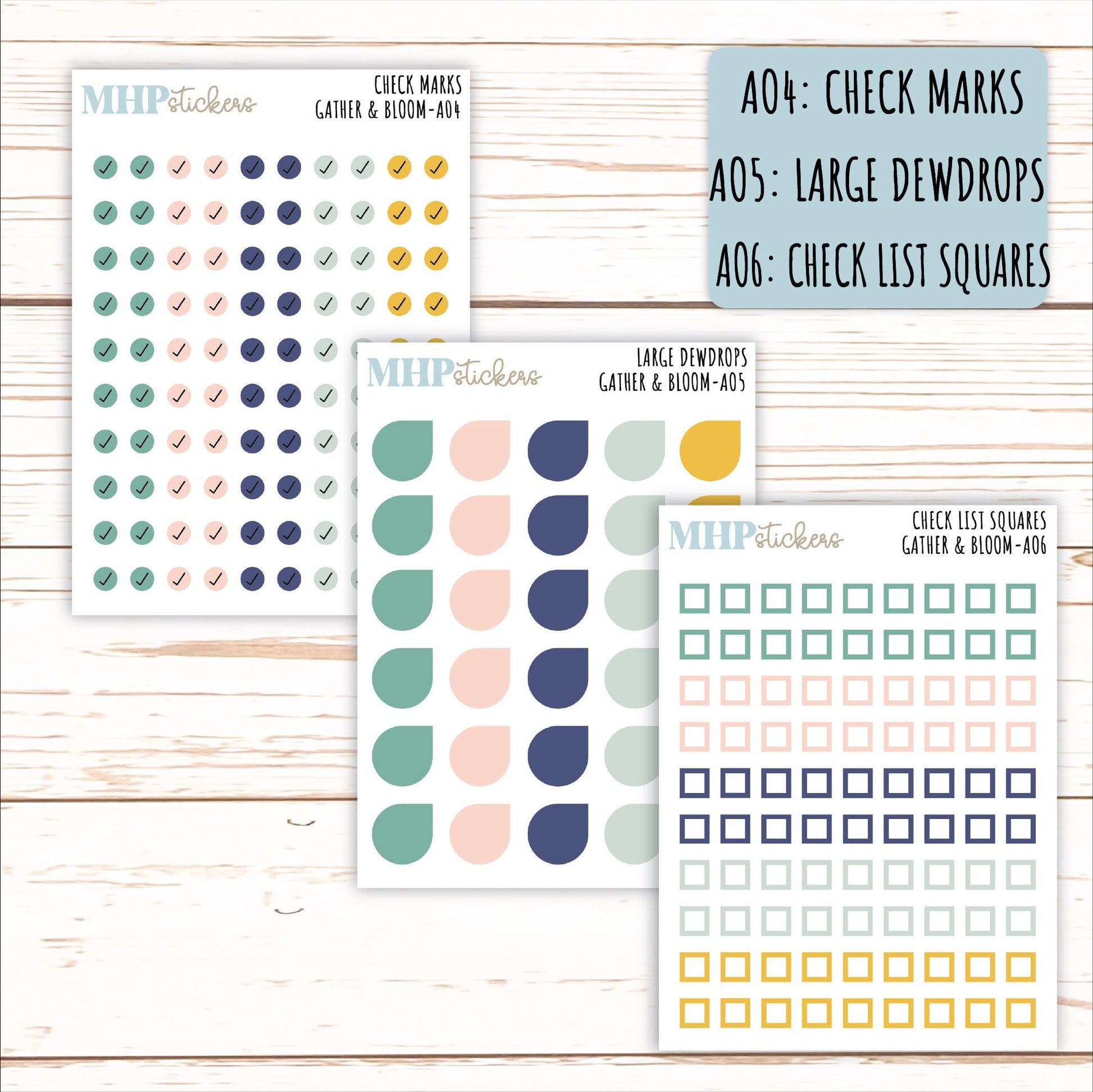 ADD-Ons for Monthly Kits "Gather & Bloom" || AO