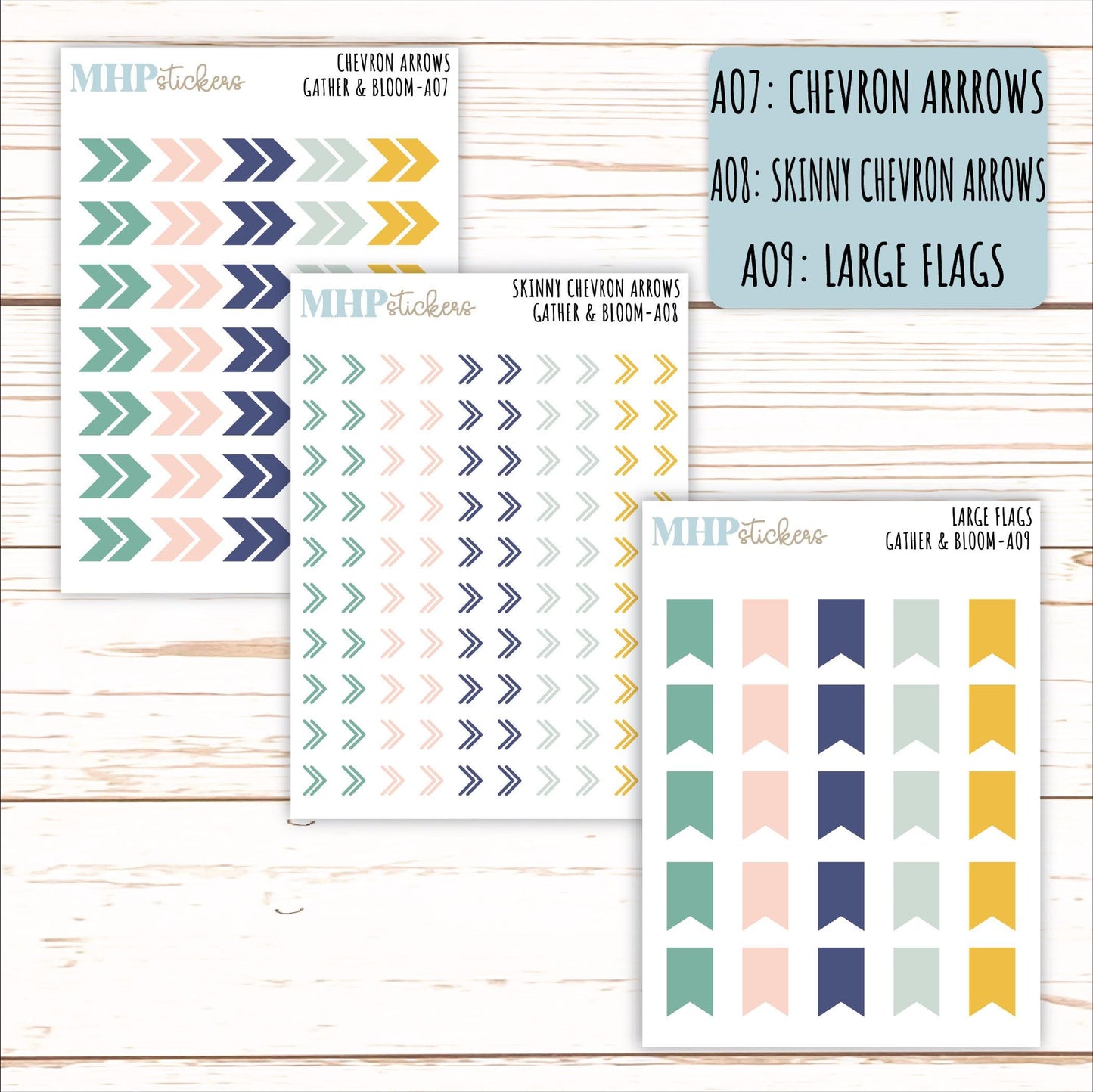 ADD-Ons for Monthly Kits "Gather & Bloom" || AO