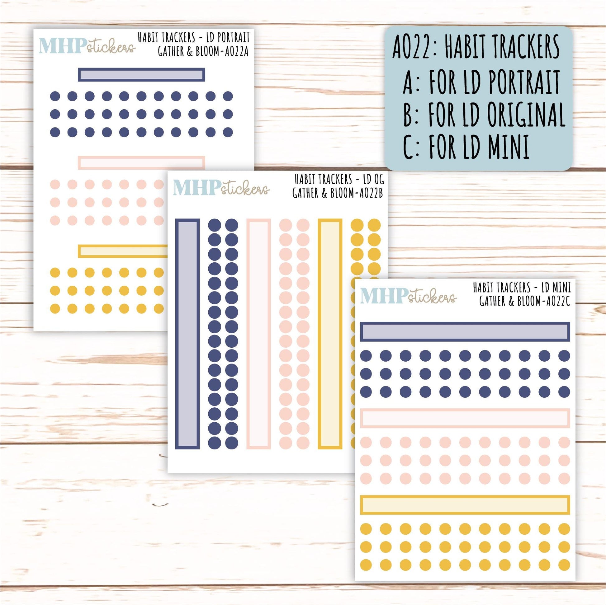 ADD-Ons for Monthly Kits "Gather & Bloom" || AO