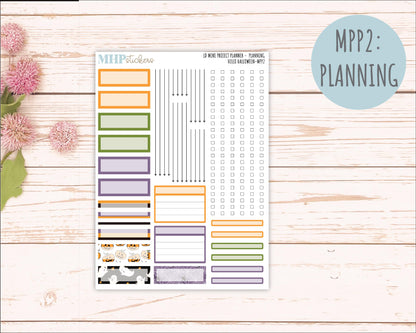 OCTOBER 2025 Stickers for LD Mini 4-Column Planner (Formerly Mini Project Planner) "Hello Halloween" || MPP
