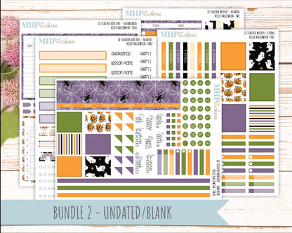 OCTOBER Stickers for Laurel Denise Teacher Planners. "Hello Halloween" || TC