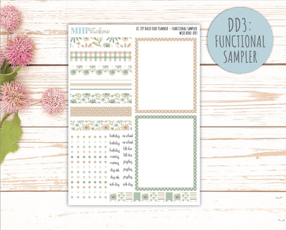 NOVEMBER Daily Duo Sticker Kit for 7x9 Erin Condren Planners. "Wild Boho" || ECDD