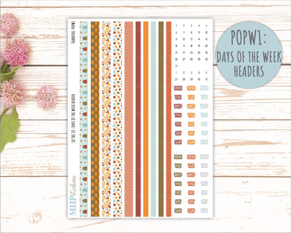 NOVEMBER 2025 Stickers for The Jo Laurel Denise Planner (Formerly Pop-Up Planner) "Thankful" || POP