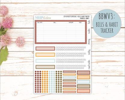 NOVEMBER 2025 Stickers for The Mae & The Kristy Laurel Denise Planners ( Formerly Book Bound Planner) "Thankful" || BB