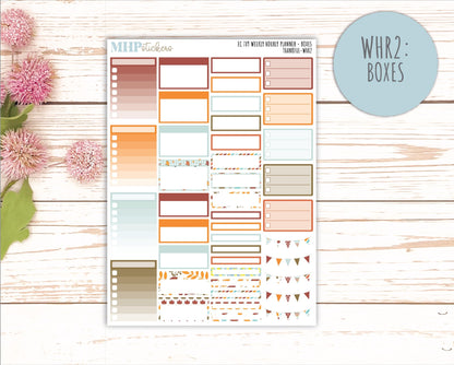 NOVEMBER Weekly Hourly Planning Kits for 7x9 Erin Condren Planners. "Thankful" || ECWHR