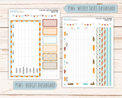 NOVEMBER 2025 Stickers for The Scout Laurel Denise Planner (formerly Portrait Planner). "Thankful" || PT