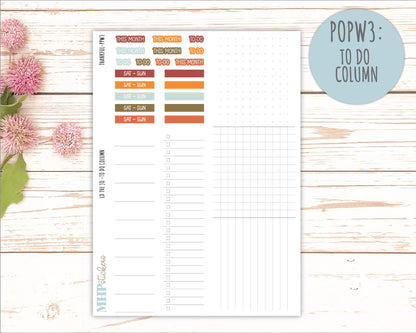 NOVEMBER 2025 Stickers for The Jo Laurel Denise Planner (Formerly Pop-Up Planner) "Thankful" || POP