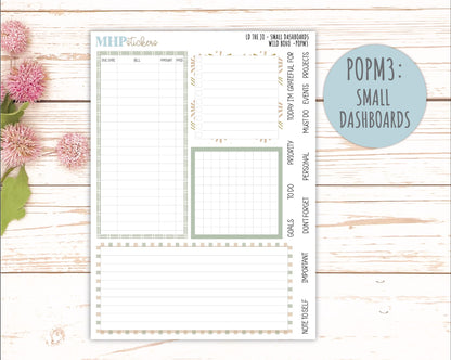 NOVEMBER 2025 Stickers for The Jo Laurel Denise Planner (Formerly Pop-Up Planner) "Wild Boho" || POP