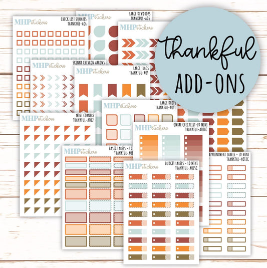 ADD-Ons for Monthly Kits "Thankful" || AO