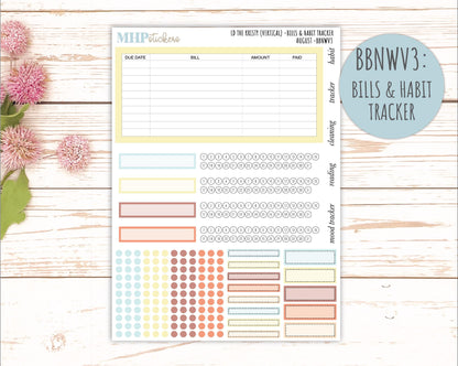 AUGUST Stickers for The Mae & Kristy Laurel Denise Planners (formerly Book Bound Planner). Neutral Color || BBN