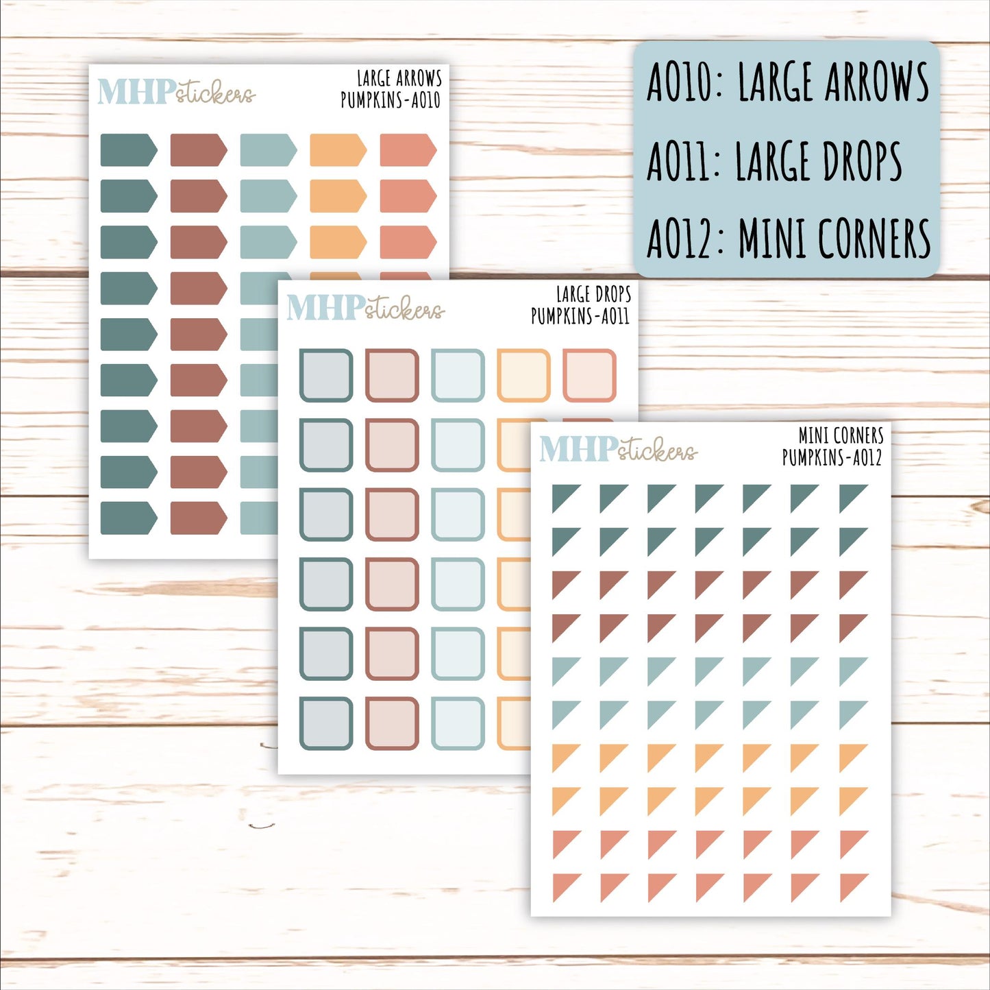 ADD-Ons for Monthly Kits "Pumpkins" || AO