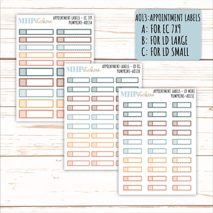 ADD-Ons for Monthly Kits "Pumpkins" || AO