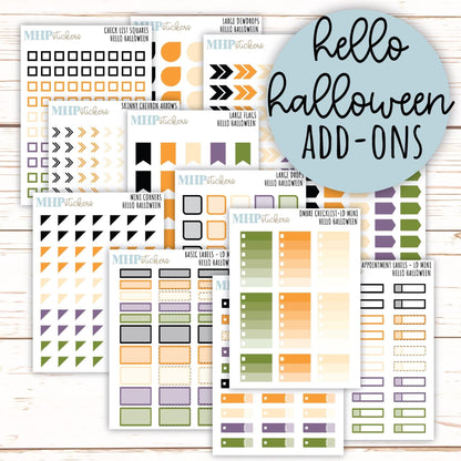 ADD-Ons for Monthly Kits "Hello Halloween" || AO