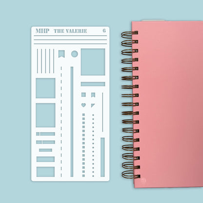 STENCIL #6 for Laurel Denise's Planner The Valerie (Formerly Teacher Planner) || STL