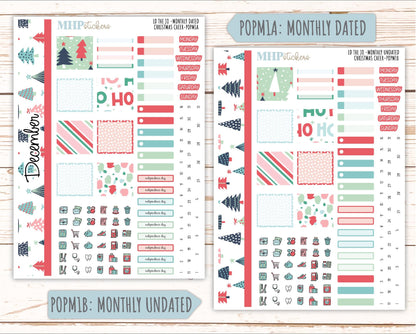 DECEMBER 2025 Stickers for The Jo Laurel Denise Planner (Formerly Pop-Up Planner) "Christmas Cheer" || POP
