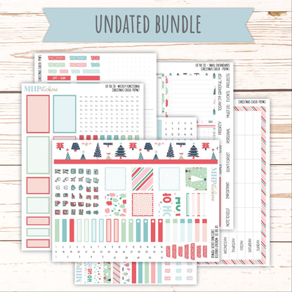 DECEMBER 2025 Stickers for The Jo Laurel Denise Planner (Formerly Pop-Up Planner) "Christmas Cheer" || POP