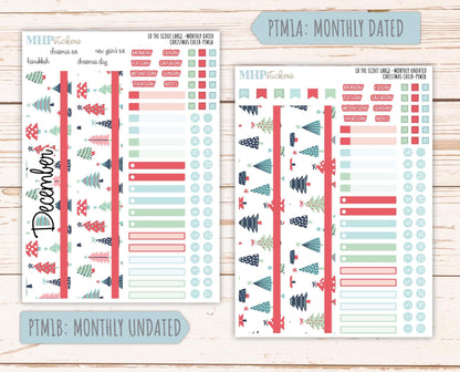 DECEMBER 2025 Stickers for the Large Laurel Denise Scout Planner (formerly Portrait Planner) "Christmas Cheer" || PT